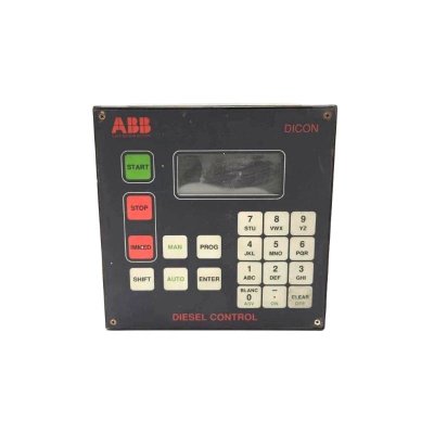 ABB CMA 112 3DDE300013 Diesel Control Display Panel Original