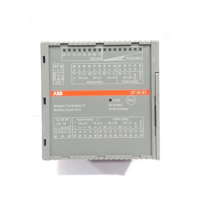 ABB 07 AI 91 GJR5251600R0278 Advant Controller 31 Analog Input Module Original