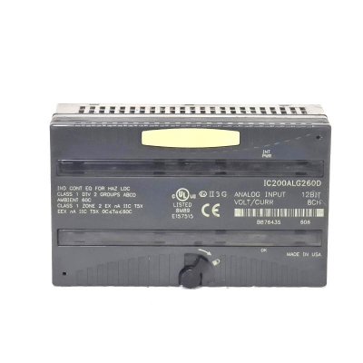 GE IC200ALG260 VersaMax Analog Input Module Trusted Supplier