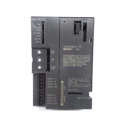 GE IC200GBI001 VersaMax Genius Network Interface Unit Over 100,000 Automation Parts Available!