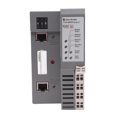 Allen Bradley 1734-AENTR Point I/O Dual Port Ethernet/IP Adapter 30-Day Returns！