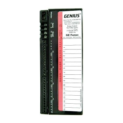 GE IC660BBR101 Genius Relay Output Block Over 100,000 Automation Parts Available!