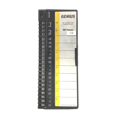 GE IC660BBS100 Genius Discrete I/O Block 100% Original and Brand New!