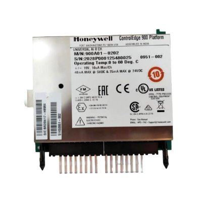 Honeywell 900A01-0202 ControlEdge HC900 8-Channel Analog Input Module 30-Day Returns！