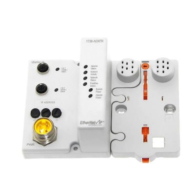 Allen Bradley 1738-AENTR ArmorPoint I/O Dual Port Adaptor 100% Original and Brand New!