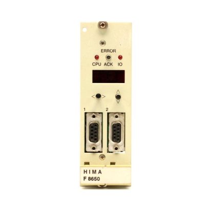 HIMA F8650 Central Module 30-Day Returns！