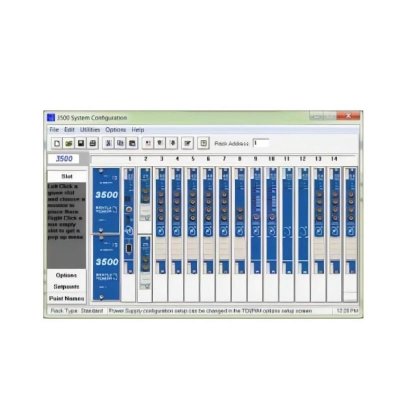 Bently Nevada 3500/01-01 Rack Config