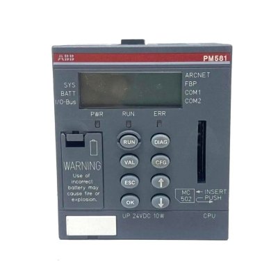 ABB PM581-ARCNET 1SAP140100R0160 AC500 PLC CPU Module