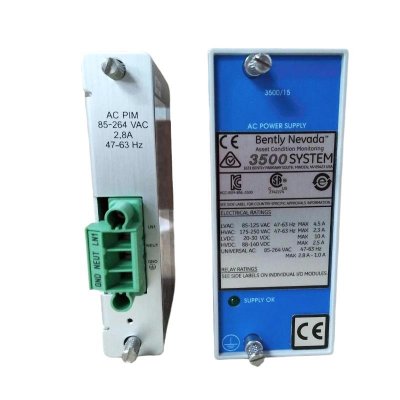 Bently Nevada 3500/15-04-04-01 AC/DC Power Supply Module
