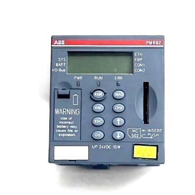 ABB PM592-ETH 1SAP150200R0271 AC500 PLC Processor Module