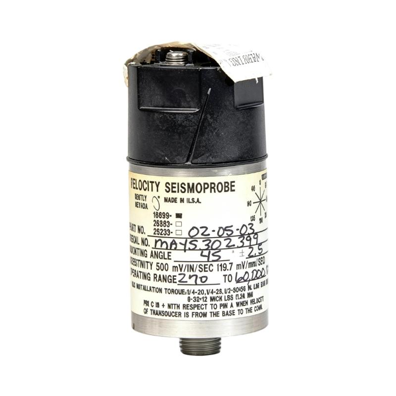 Bently Nevada 16699-02-05-03 Velocity Seismic Detector