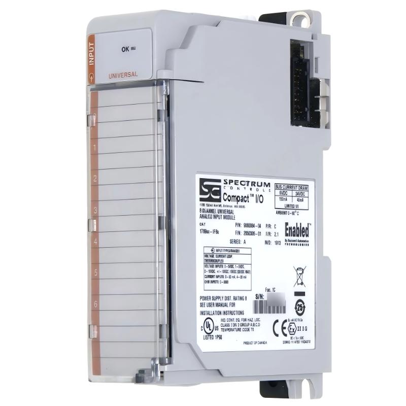 Allen Bradley 1769SC-IF8U CompactLogix 8-Channel Universal Analog Input Module