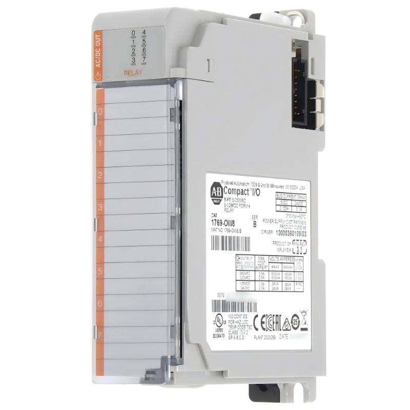 Allen Bradley 1769-OW8 CompactLogix 8-Point Relay Output Module