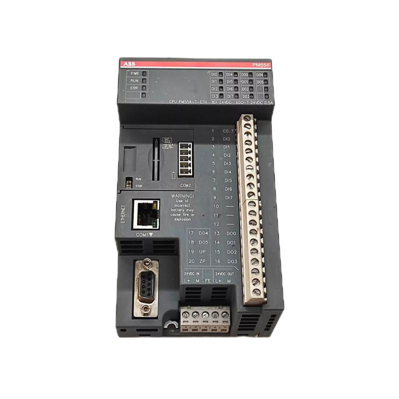 ABB PM554-T-ETH 1TNE968900R0110 PROGRAMMABLE LOGIC CONTROLLER