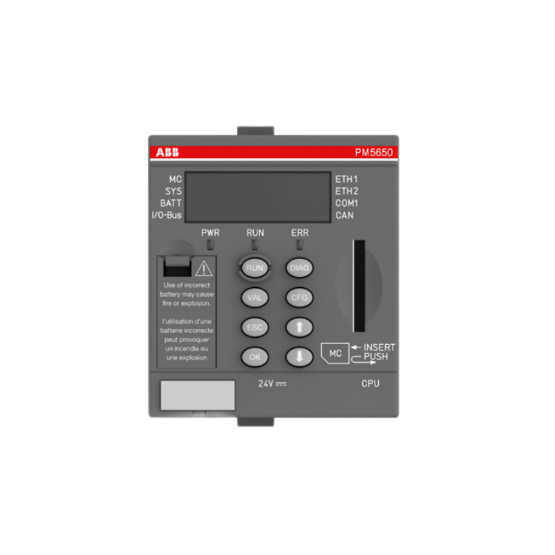 ABB PM5650-2ETH 1SAP141000R0278 Processor Module