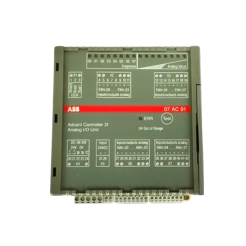 ABB 07AC91 GJR5252300R0101 Analog I/O Module