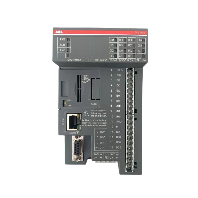 ABB PM564-TP-ETH 1SAP120900R0071 Prog Logic Controller