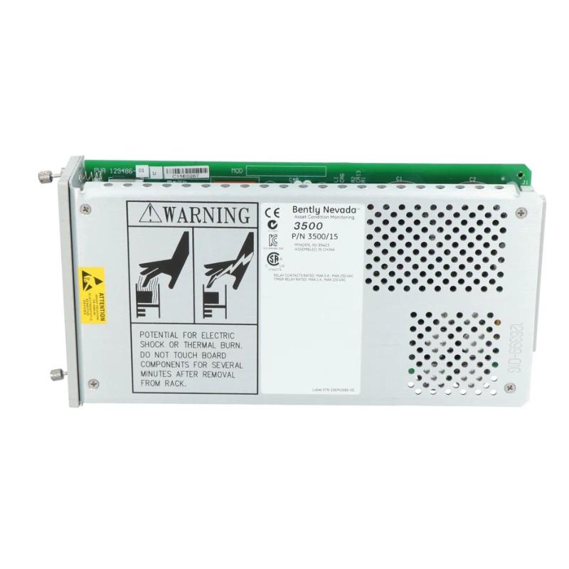 Bently Nevada 3500/15 133292-01+133300-01 Trusted supplier